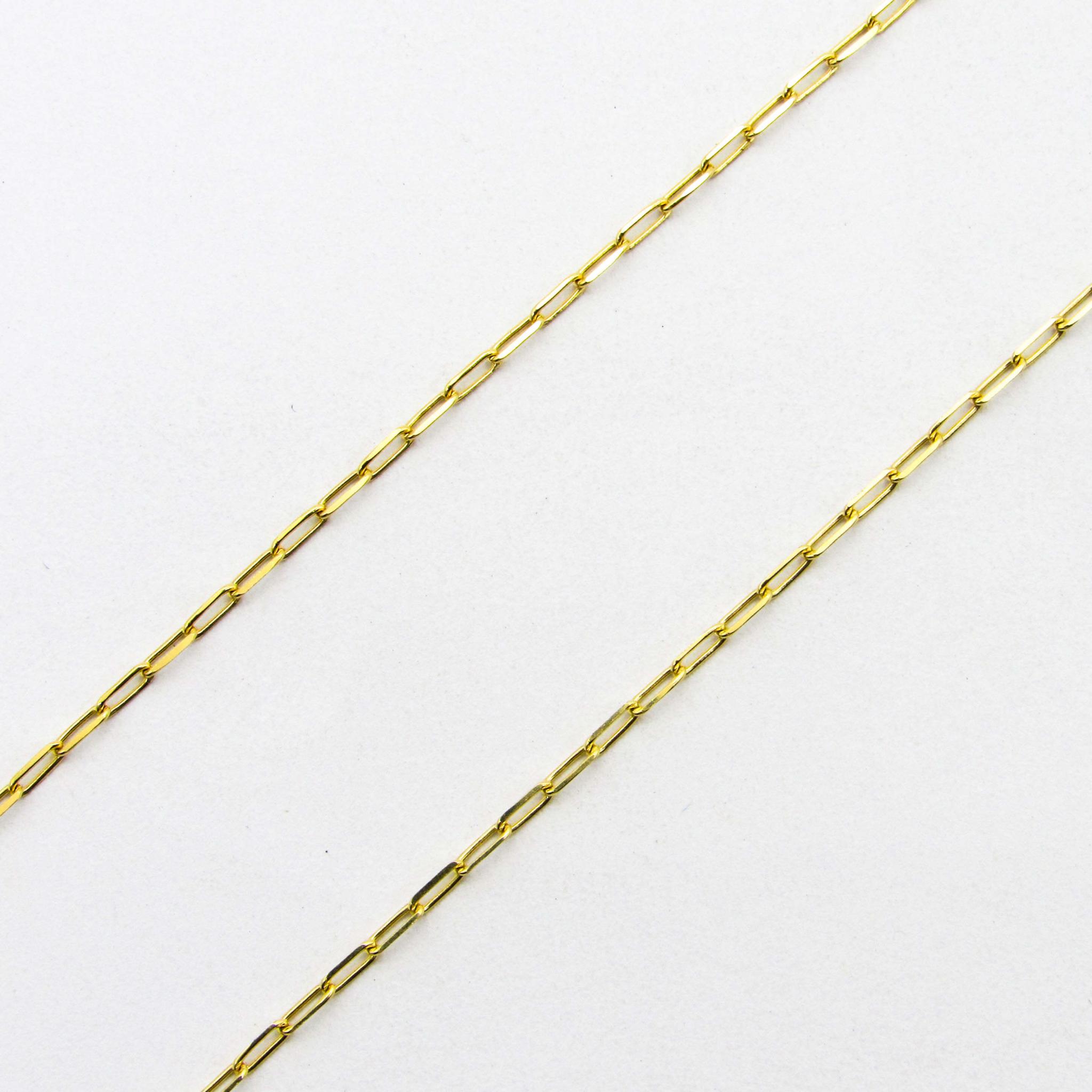 CADENA FORCET LARGO 0.35x50CM /O.AMARILLO